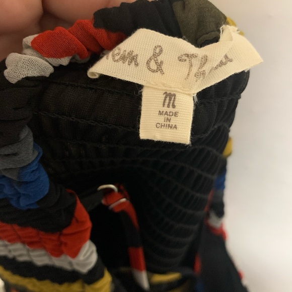 Hem & Thread multi color striped mini dress - Picture 6 of 6